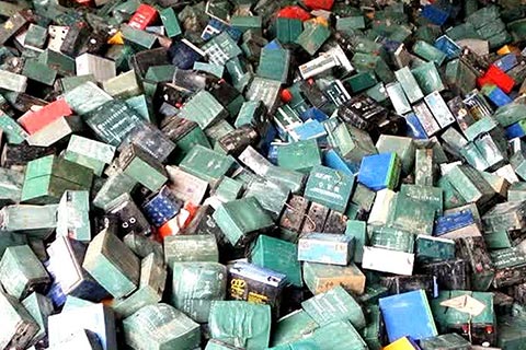 榆林府谷废电池怎么回收-高价叉车蓄电池回收